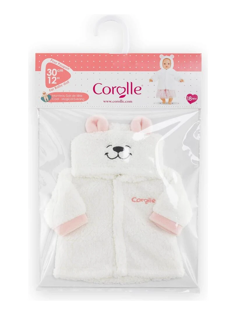 Manteau Soir de Fête pour poupon 30 cm   N/A