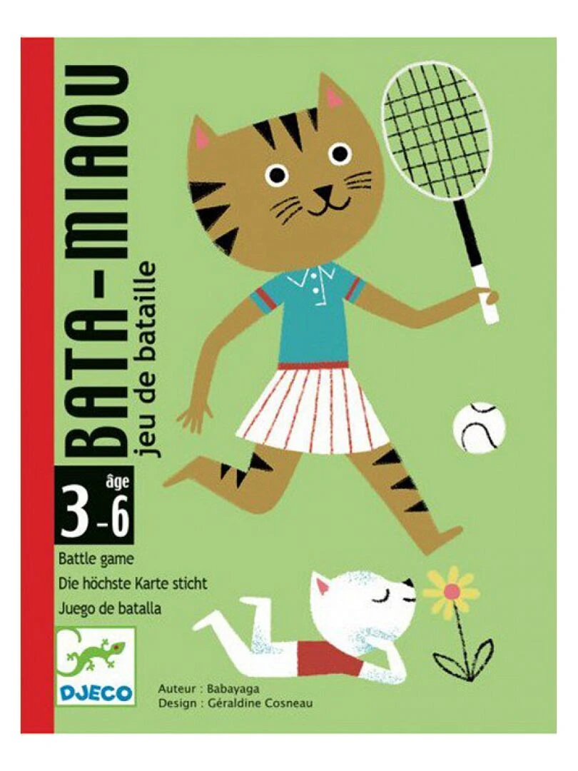 'djeco' Jeu De Bataille Bata Miaou N/A