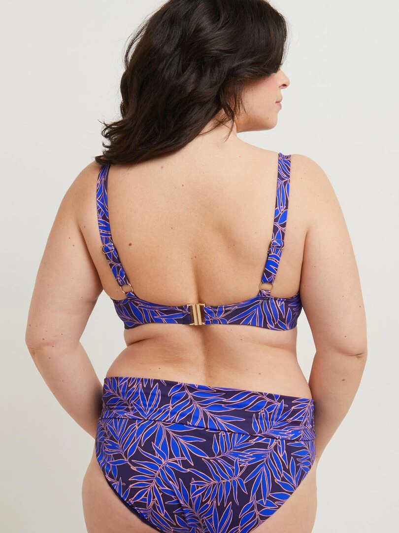 Soutien gorge emboitant Moon RougeGorge Lingerie Bleu Multicolore