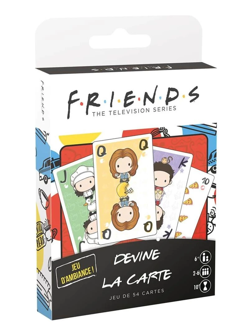 Jeu de cartes Friends : Devine la carte ! N/A