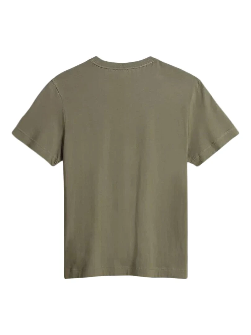 Tee Shirt Napapijri S Ayas   Vert