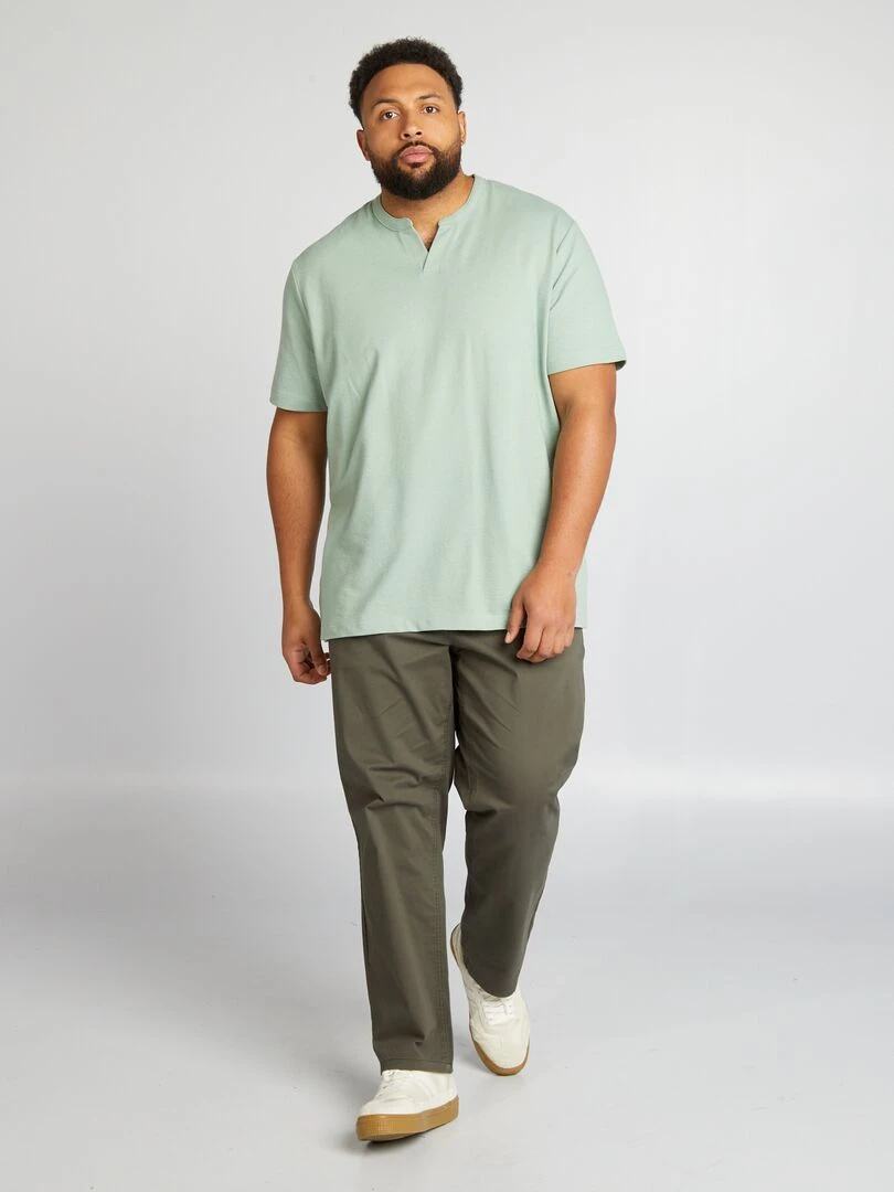 Chino slim L34 Kaki