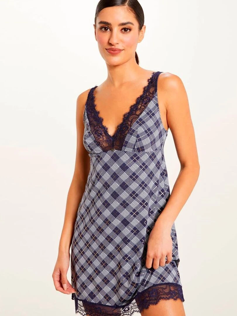 Nuisette FANNY   Morgan Lingerie   Bleu