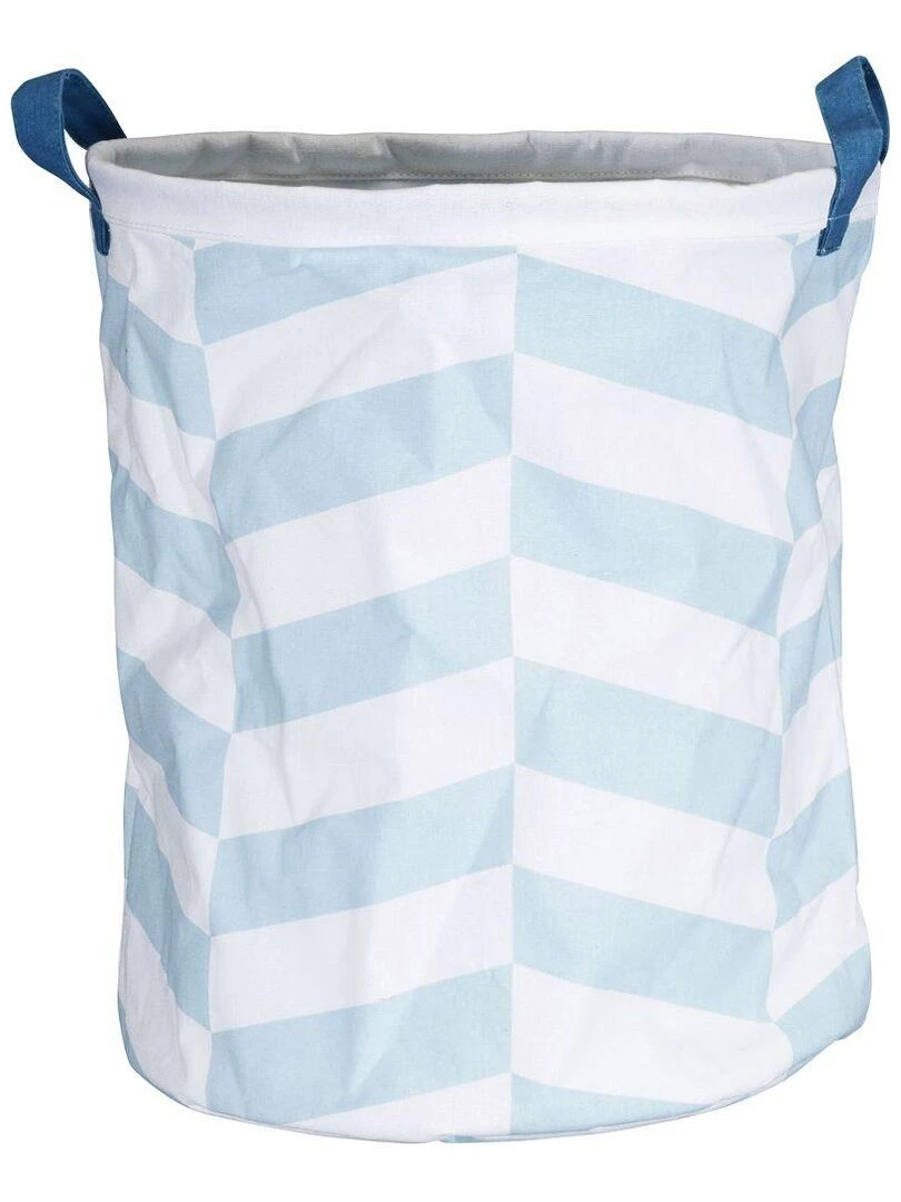 Panière de rangement en tissu SAUTHON Bleu