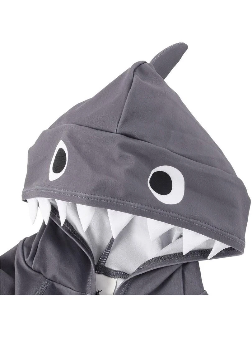 Combinaison de bain enfant requin 6 ans   Gris