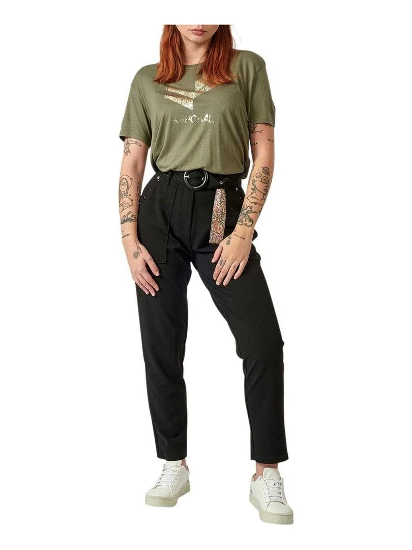 KAPORAL Pantalon mom CLAY Noir