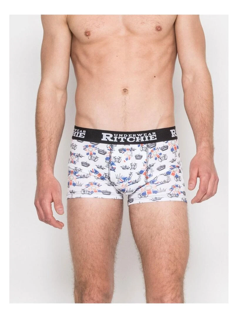 Boxer motifs ROKE Blanc