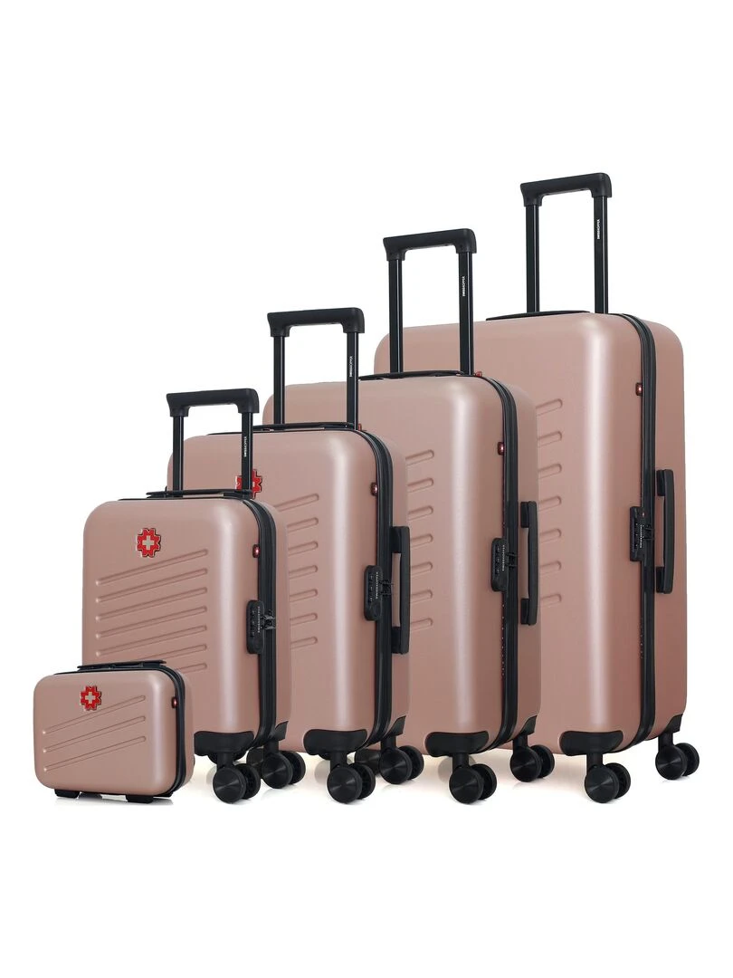 SWISS KOPPER SET DE 5 ZURICH U Rose