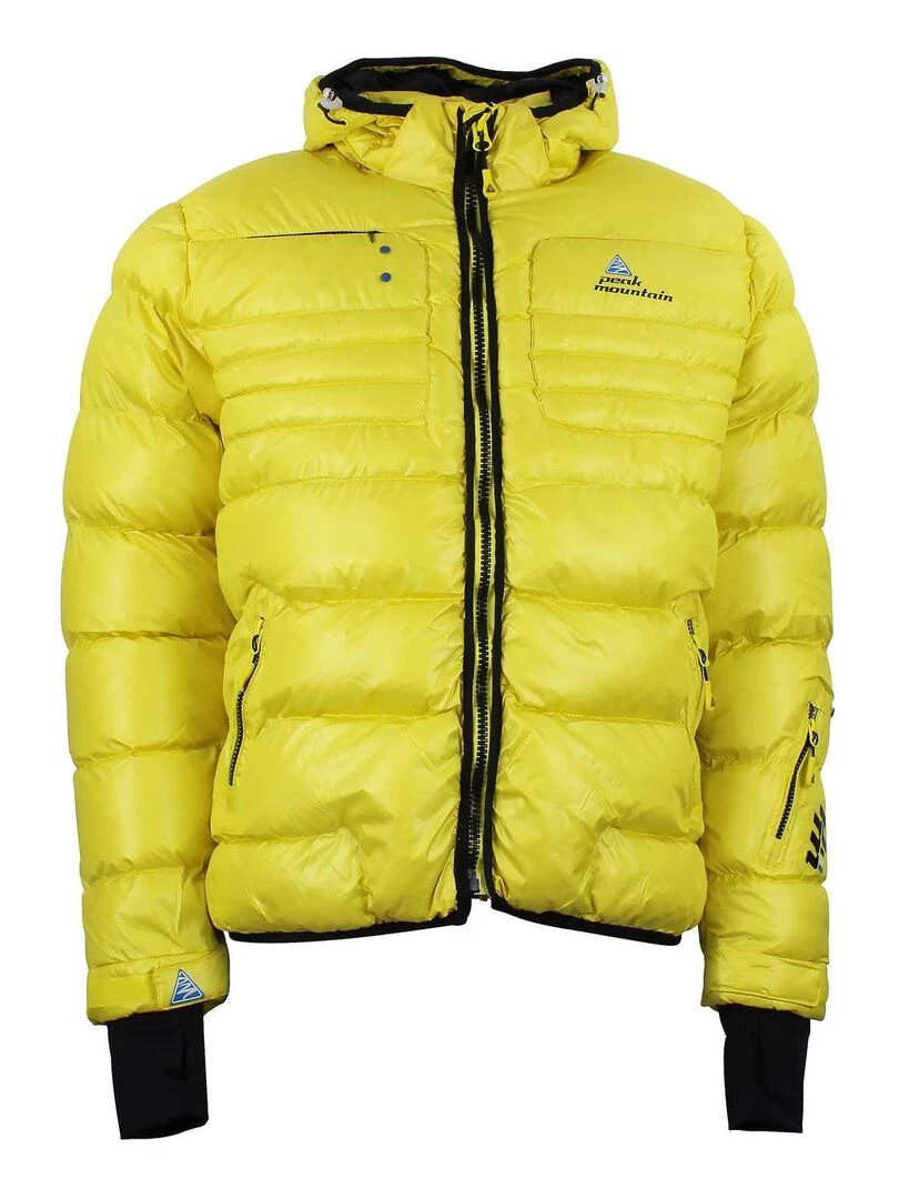 Doudoune de ski homme CAPTI PEAK MOUNTAIN Jaune