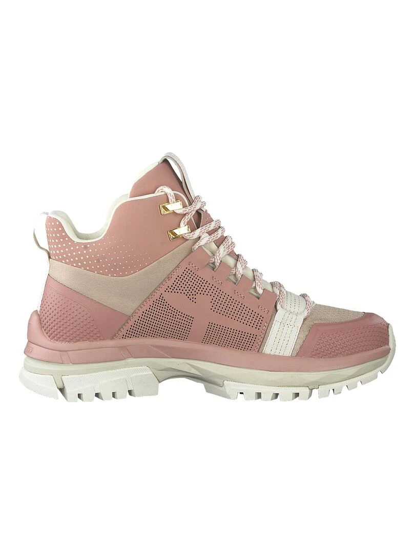 Basket à Lacets Montante Tamaris Rose