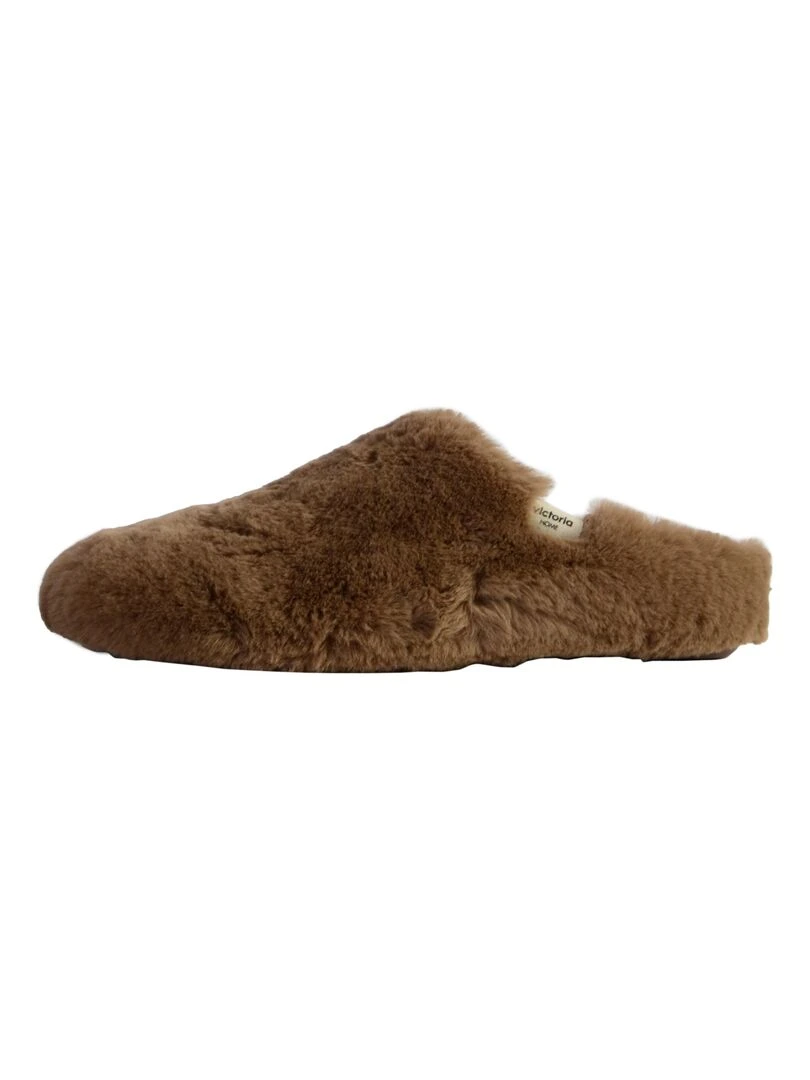Chaussons à Enfiler Victoria Marron