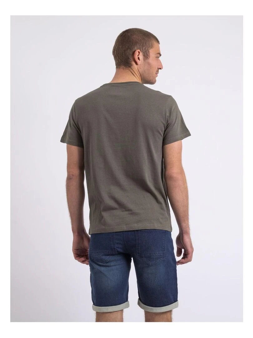 T shirt col rond NIPAGOLO Kaki