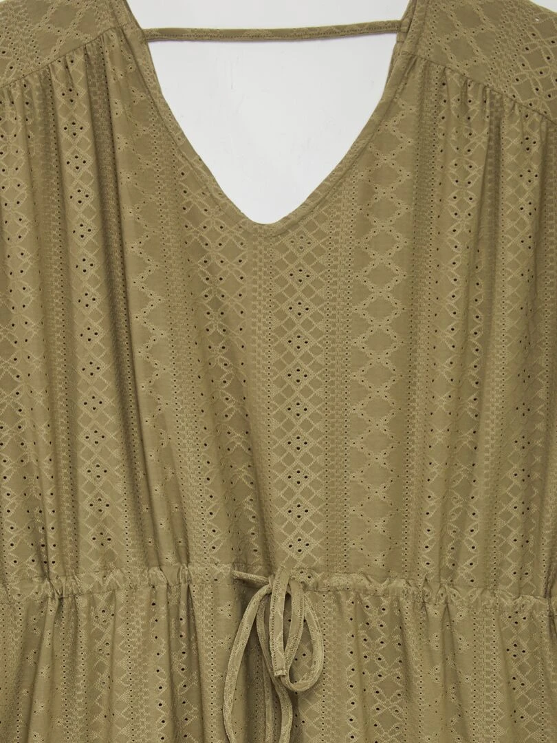 Robe ajourée 'JDY'   Kaki