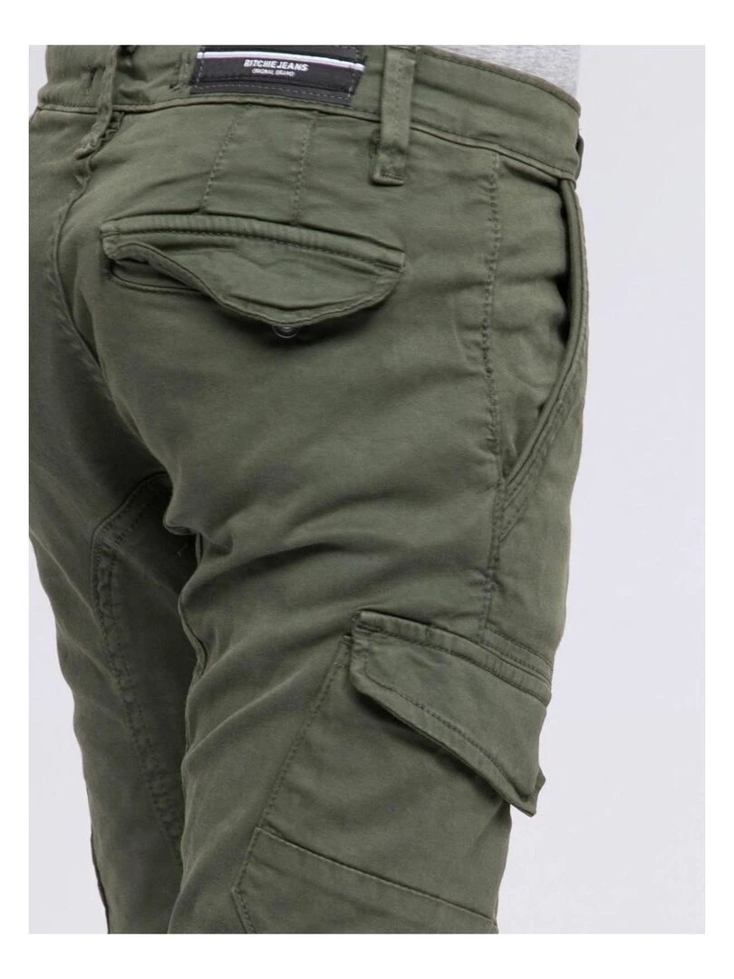 Pantalon battle VAOUR J   Kaki