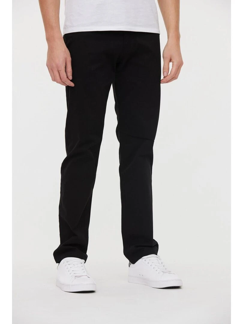Lee Cooper Pantalon coton straight LC126ZP 10395 Noir