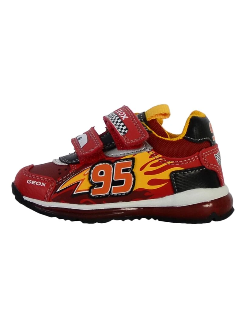 Basket Enfant Geox Todo Rouge