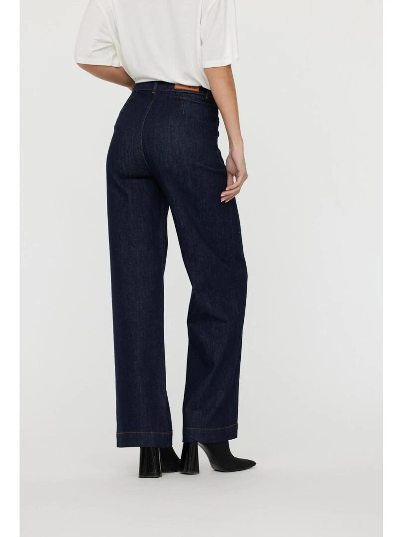 Lee Cooper   Jean coton flair JIDA   Bleu foncé