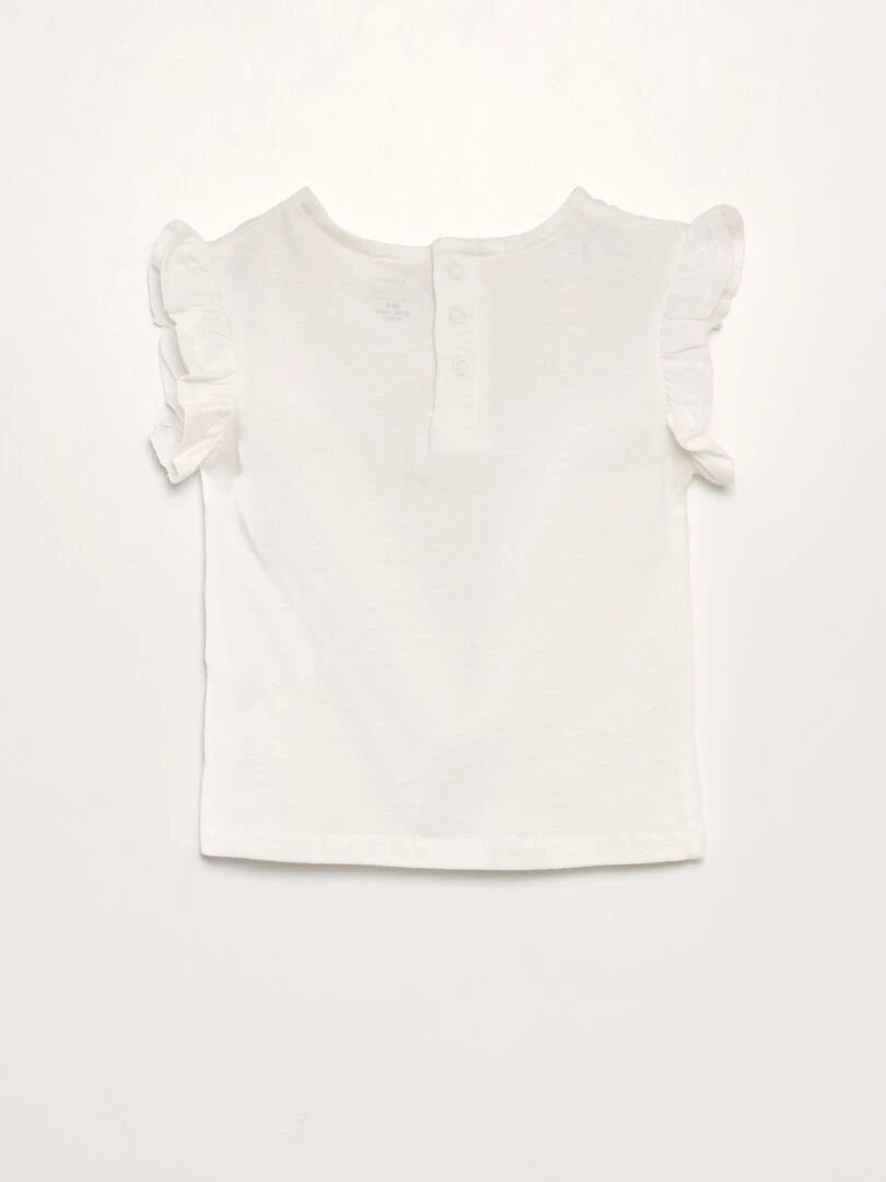Tee shirt 'Disney' fête des pères   Blanc