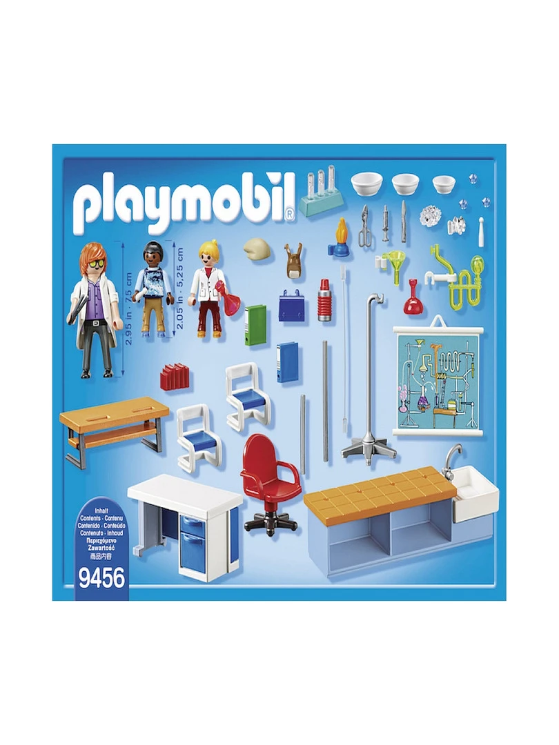 9456 Classe De Physique Chimie  'playmobil' City Life   N/A
