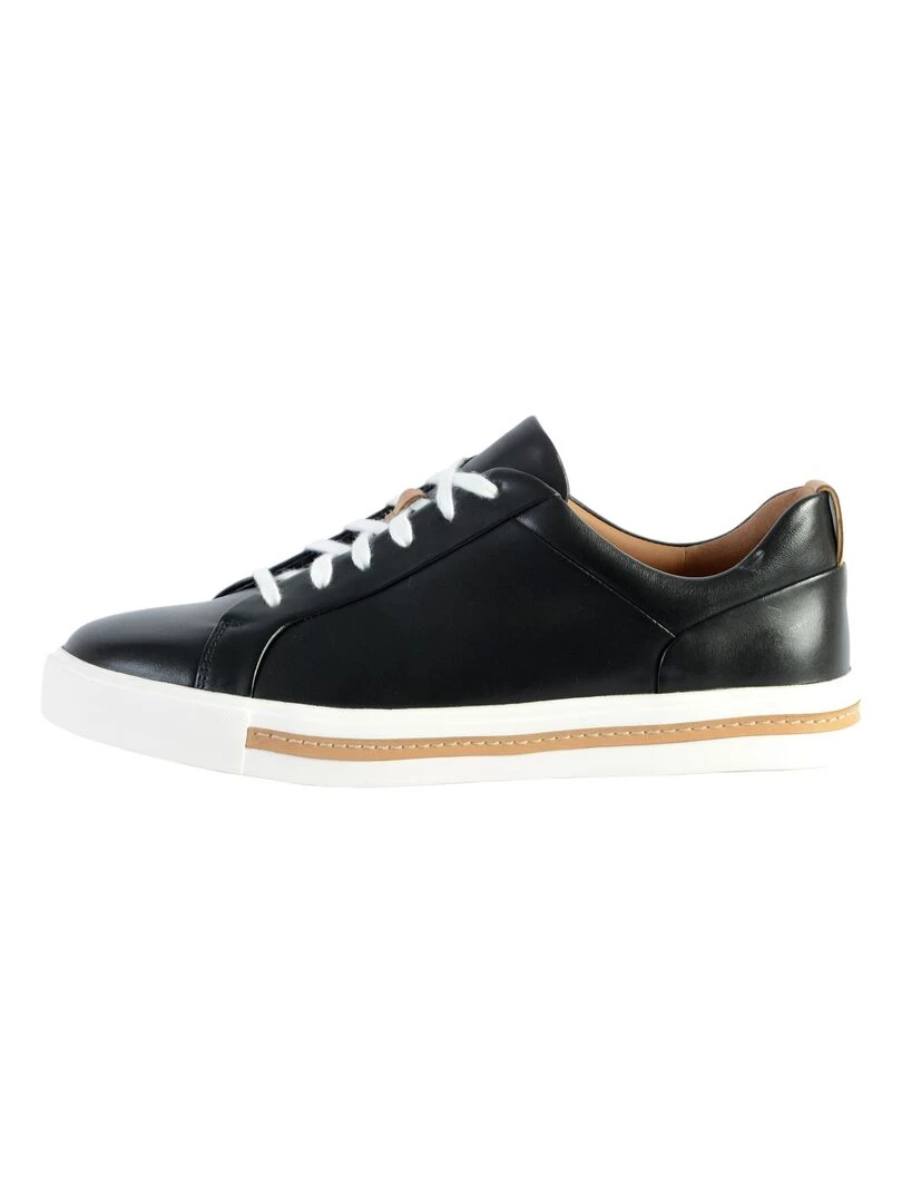 Basket Cuir Clarks Un Maui Lace Noir