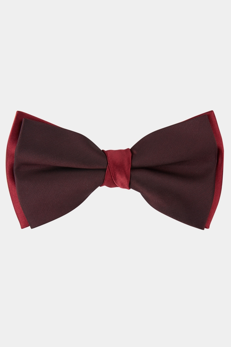 Wine Contrast Contrast Bow Tie Buy Online at Moss