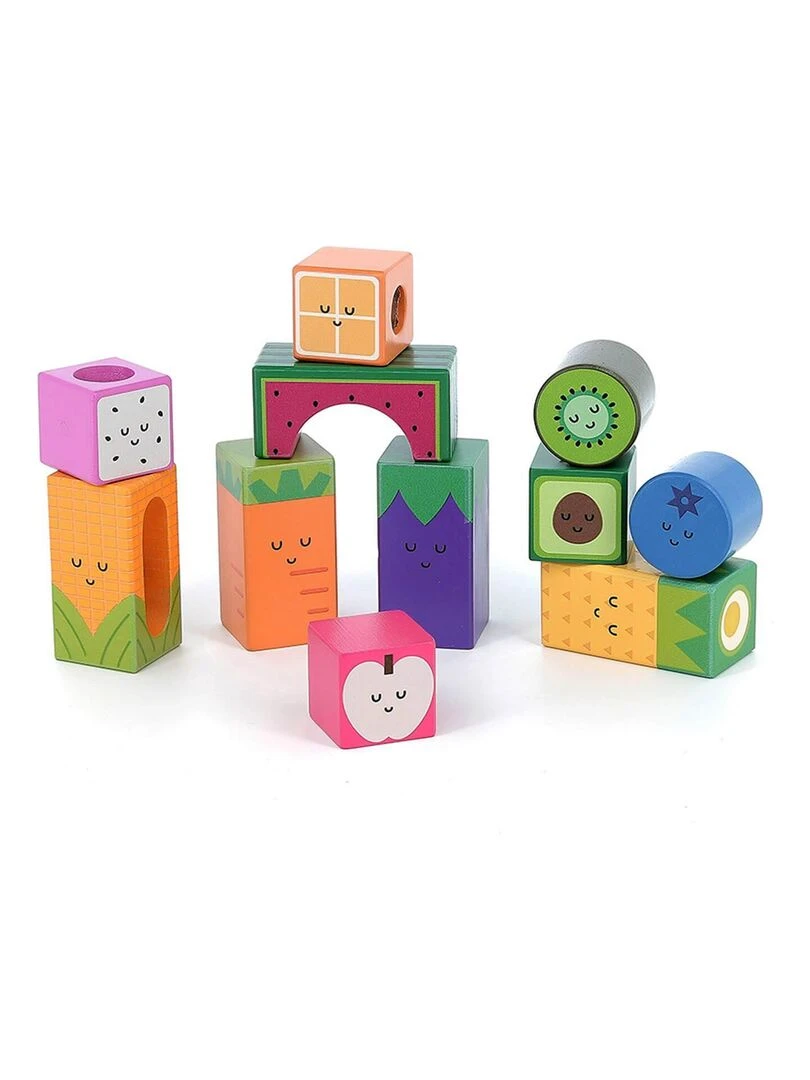 Cubes sonores en bois : fruits Andy Westface N/A