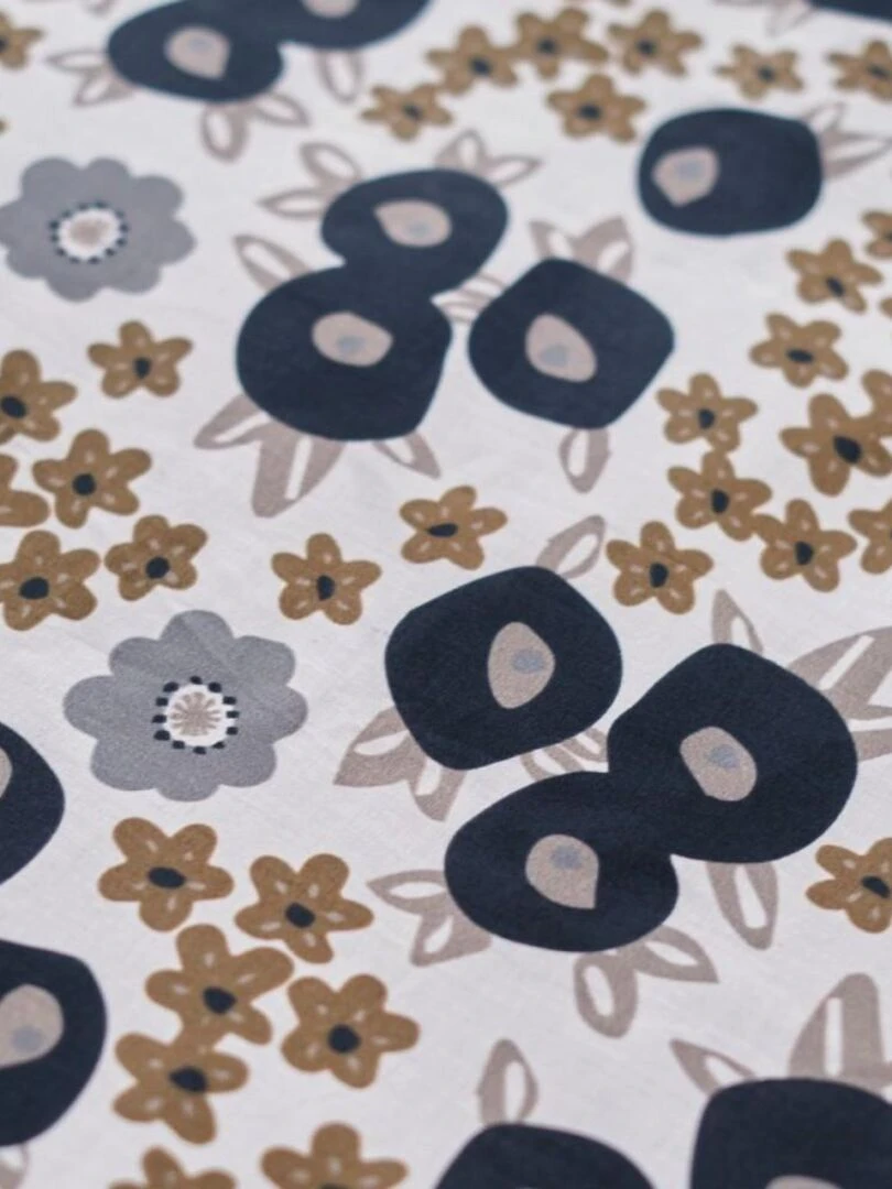 Housse de couette  Sunshine Millefiori + taie(s) 100% coton 57 fils   Bleu