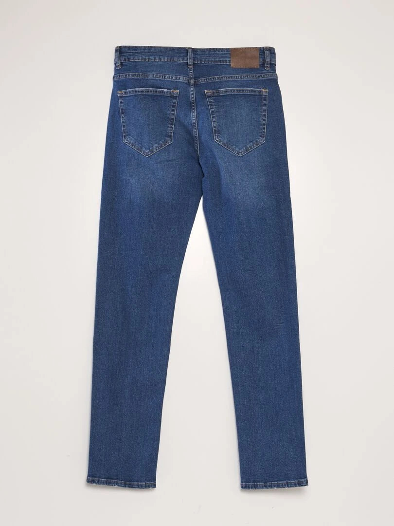 Jean slim à 5 poches L34 Stone