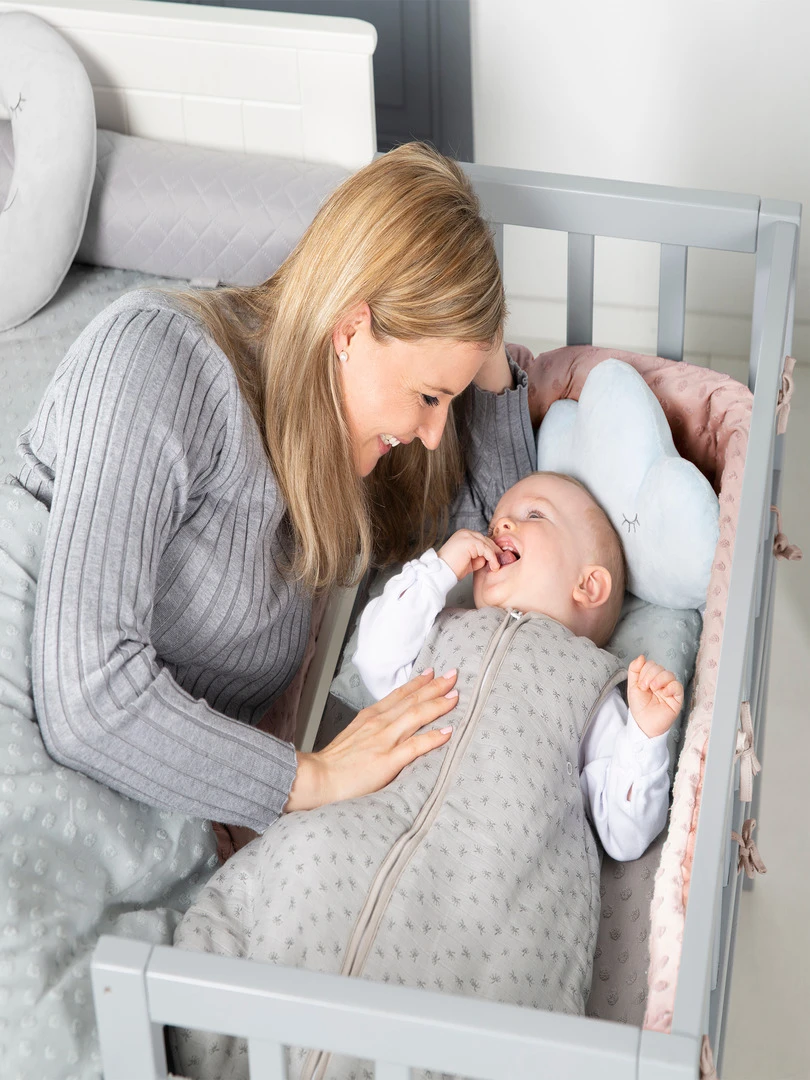 ROBA Tour de Lit Bébé   Lil Planet   Coton Bio   Rose   Rose