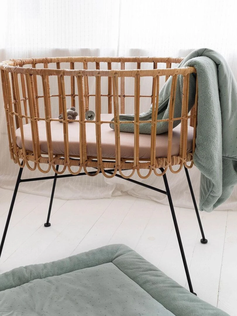 Bemini Couverture Pady jersey et softy Vert sapin