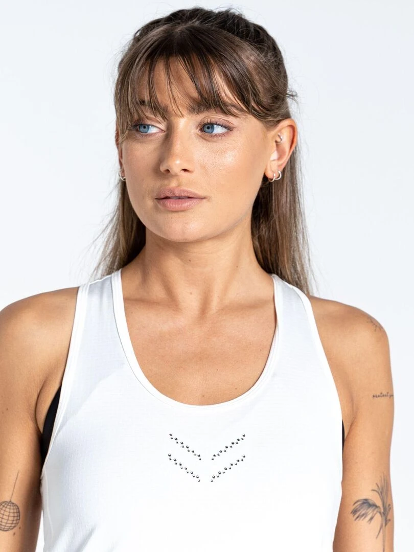 Dare 2B   Débardeur CRYSTALLIZE   Blanc