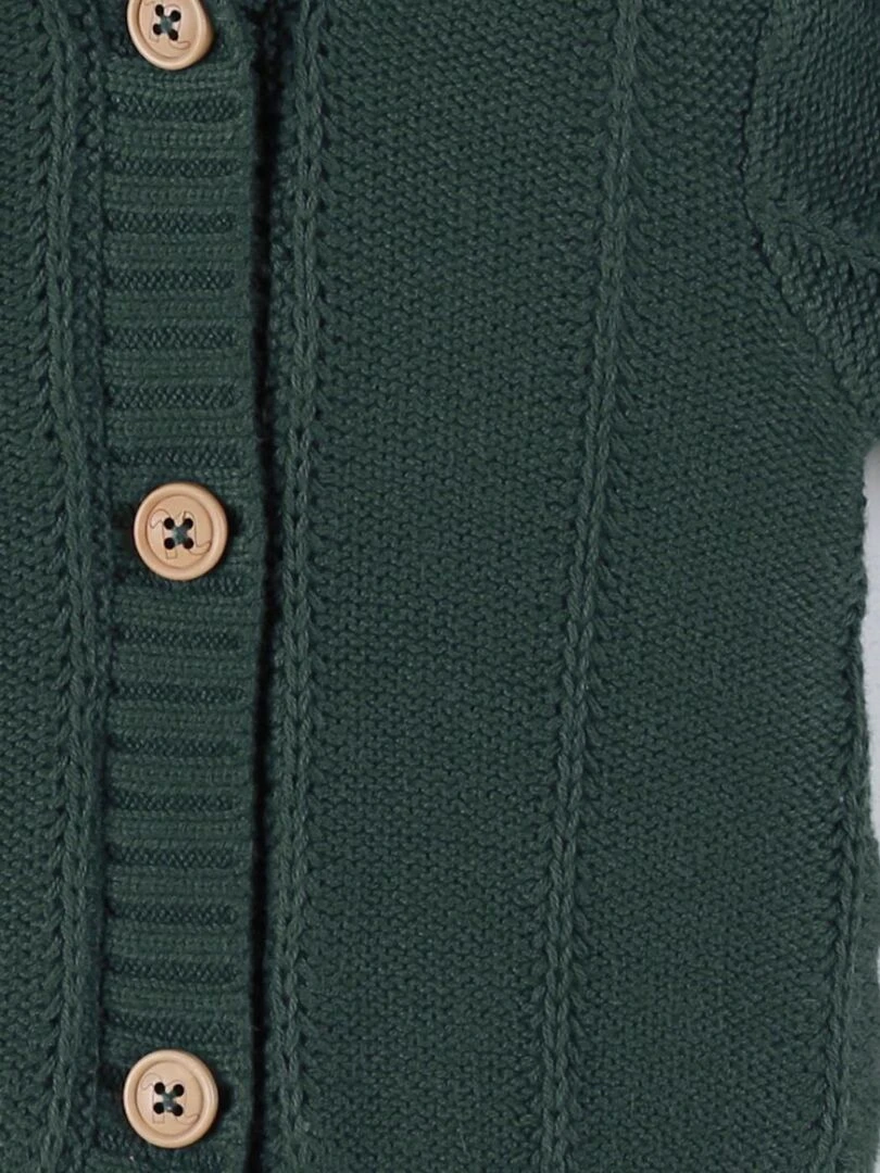 Mantelet en tricot  forêt   Noukie's   Vert