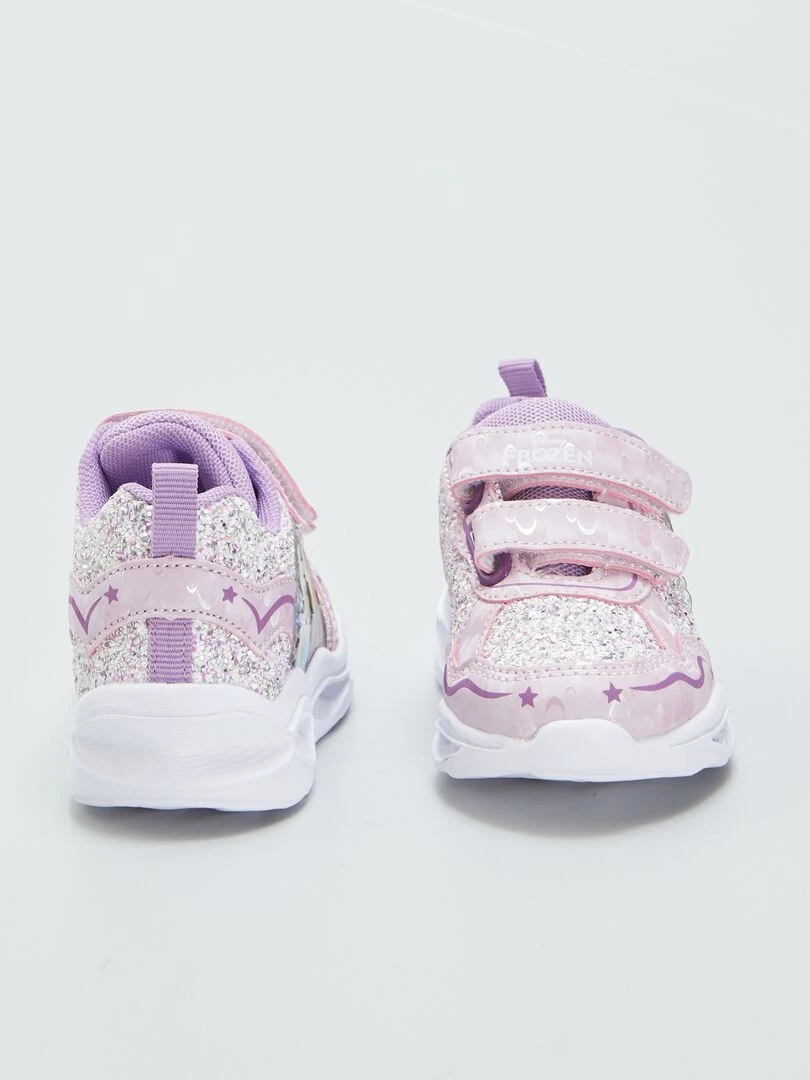 Baskets lumineuses 'Reine des Neiges'   Rose