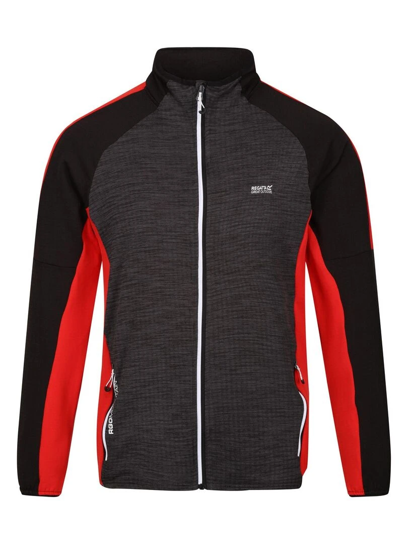 Regatta Veste polaire HEPLEY Gris Rouge