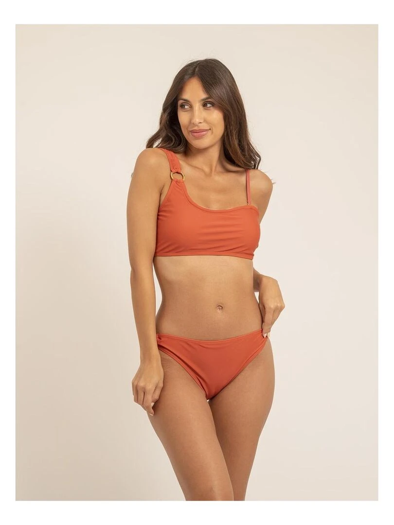 Maillot 2 pièces GRETA   Rouge brique