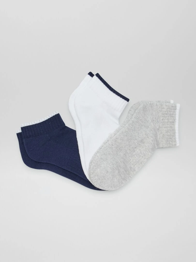 Chaussettes courtes de sport Bleu
