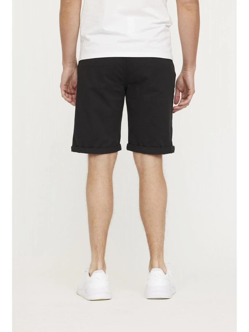 Lee Cooper   Short coton chino NARO   Noir