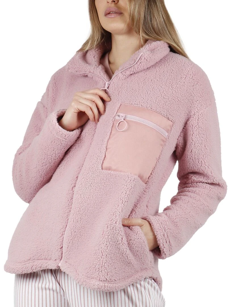 Veste d'intérieur Soft Home   Rose