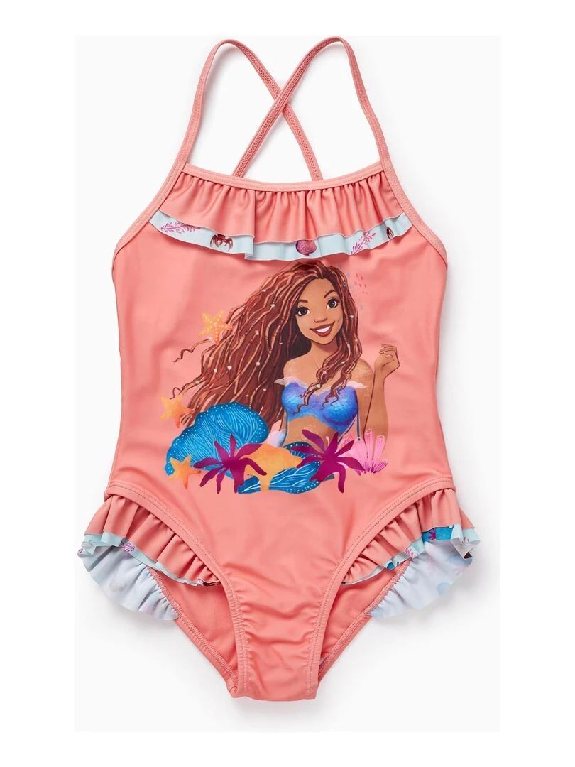 Maillot de Bain UPF60 pour Fille 'Ariel' LICENSE Rose