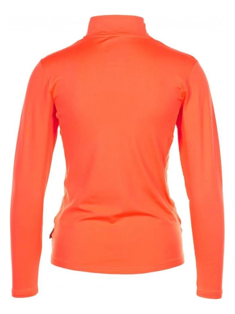 Top technique femme ANELI Orange corail