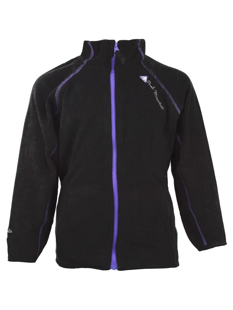 Sweat polaire fille GAFONE PEAK MOUNTAIN Noir Noir