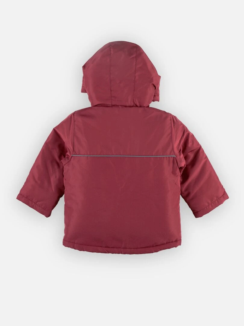 Manteau à capuche  brique   Noukie's   Rouge