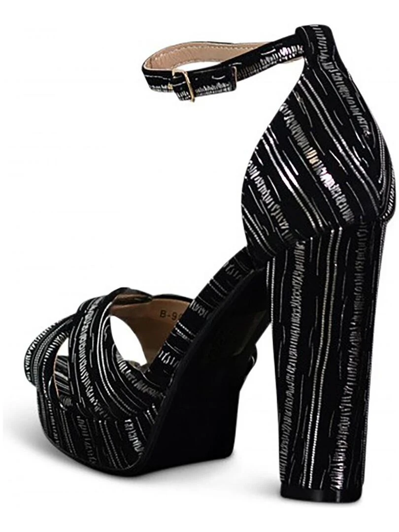 Sandales Kebello   Argent