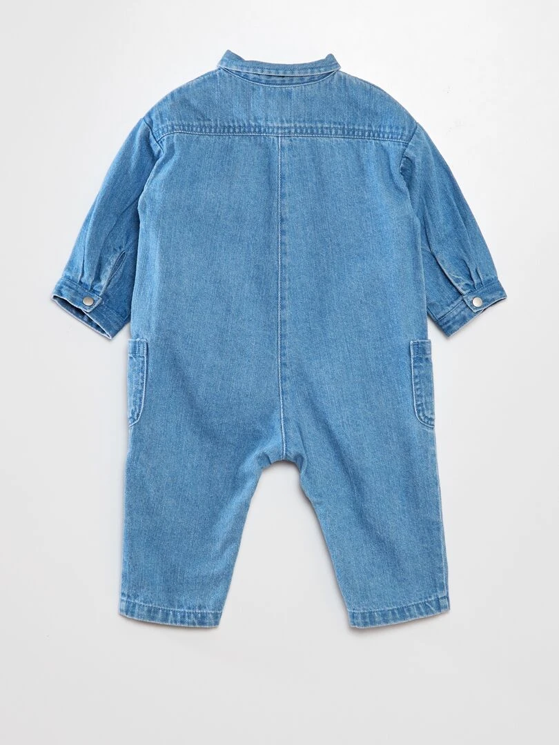 Combinaison longue en denim Denim