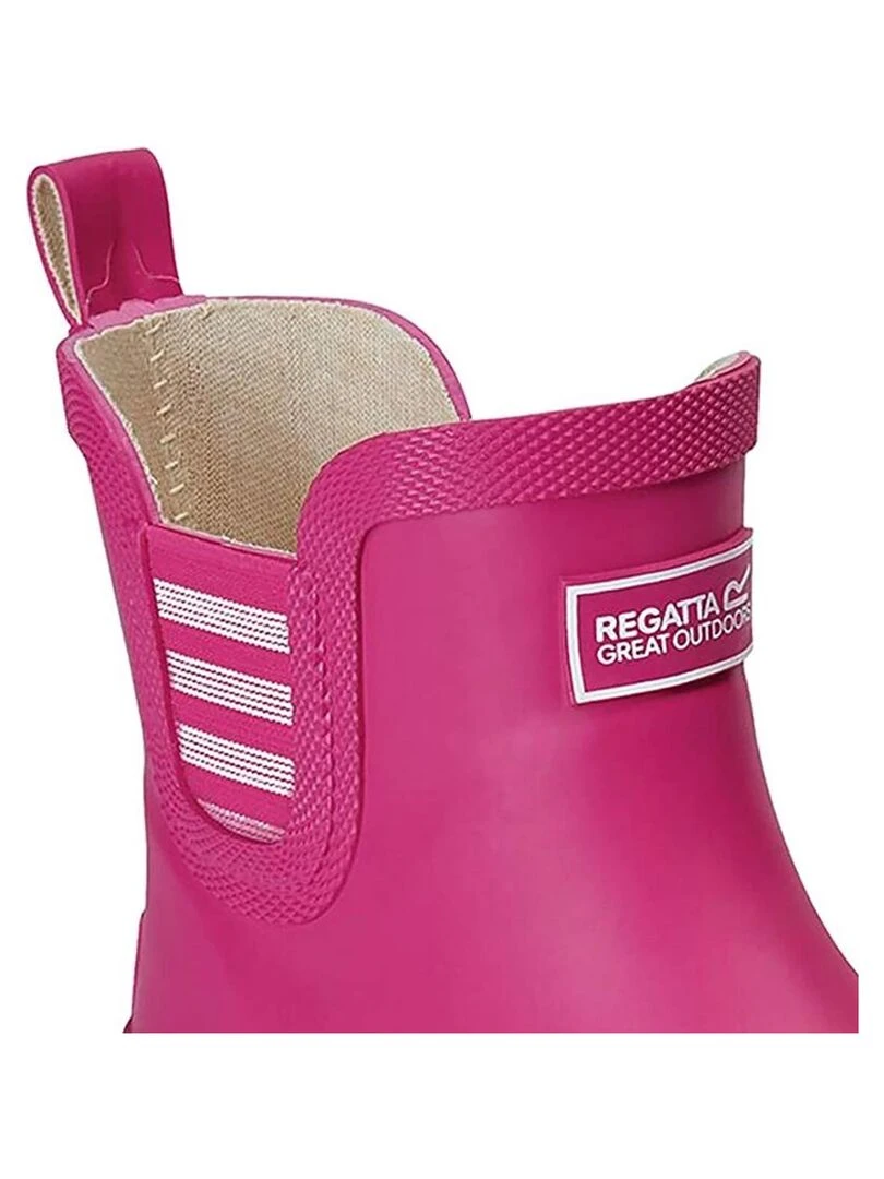 Regatta   Bottes de pluie HARPER   Rose fushia