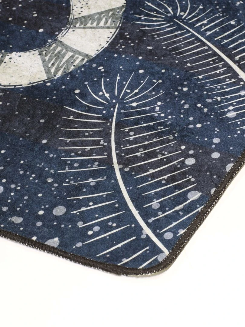 Tapis Enfant KITTY   Bleu anthracite
