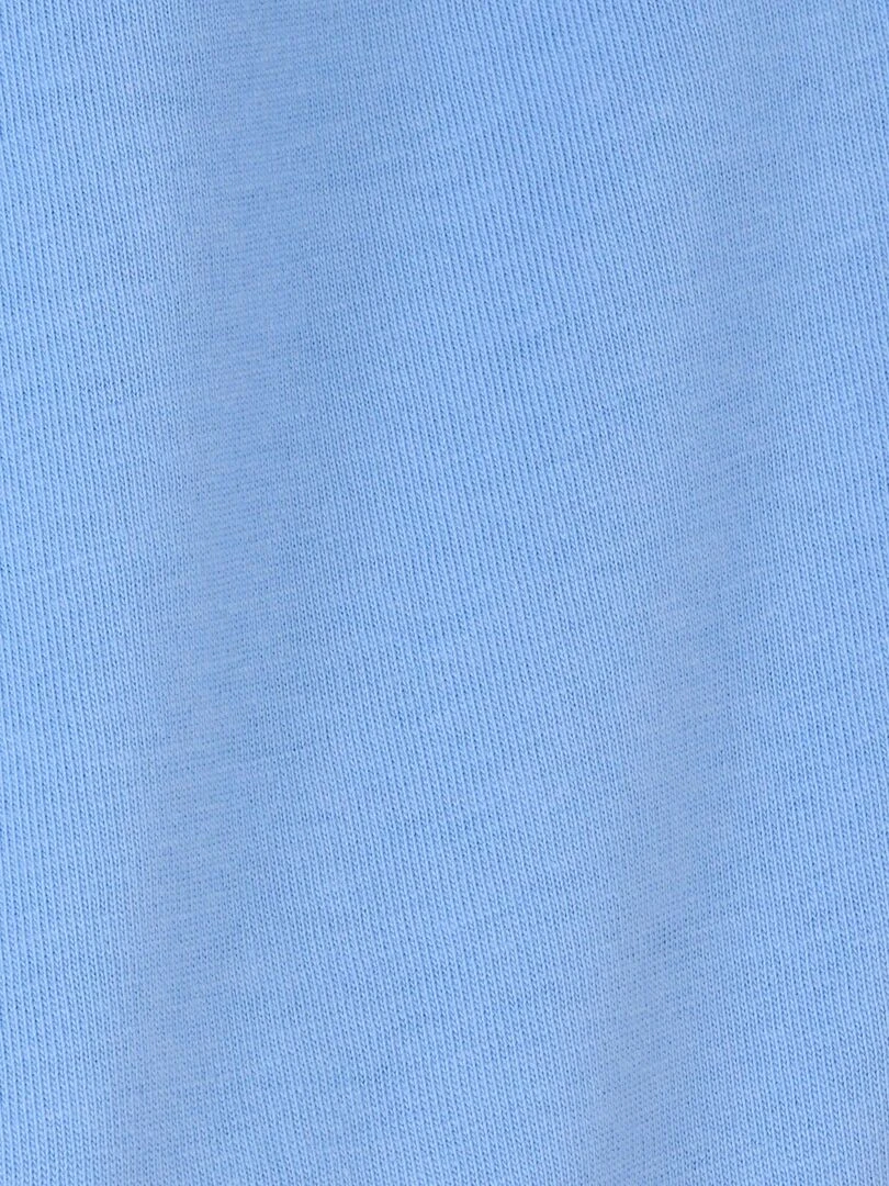 Tee shirt manches courtes à motif doré.   Damart   Bleu