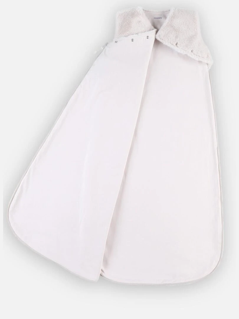 Gigoteuse 100 cm longs poils  greige   Gris