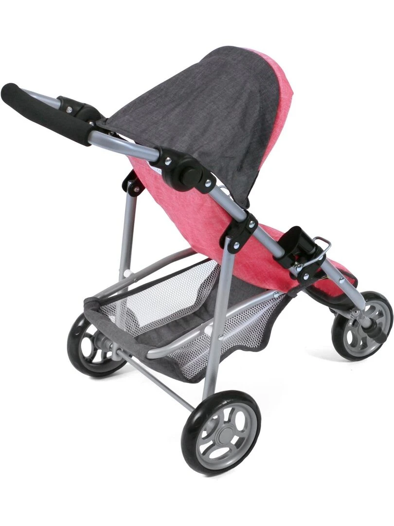 Poussette Lola Pour Poupée Rose Gris   N/A