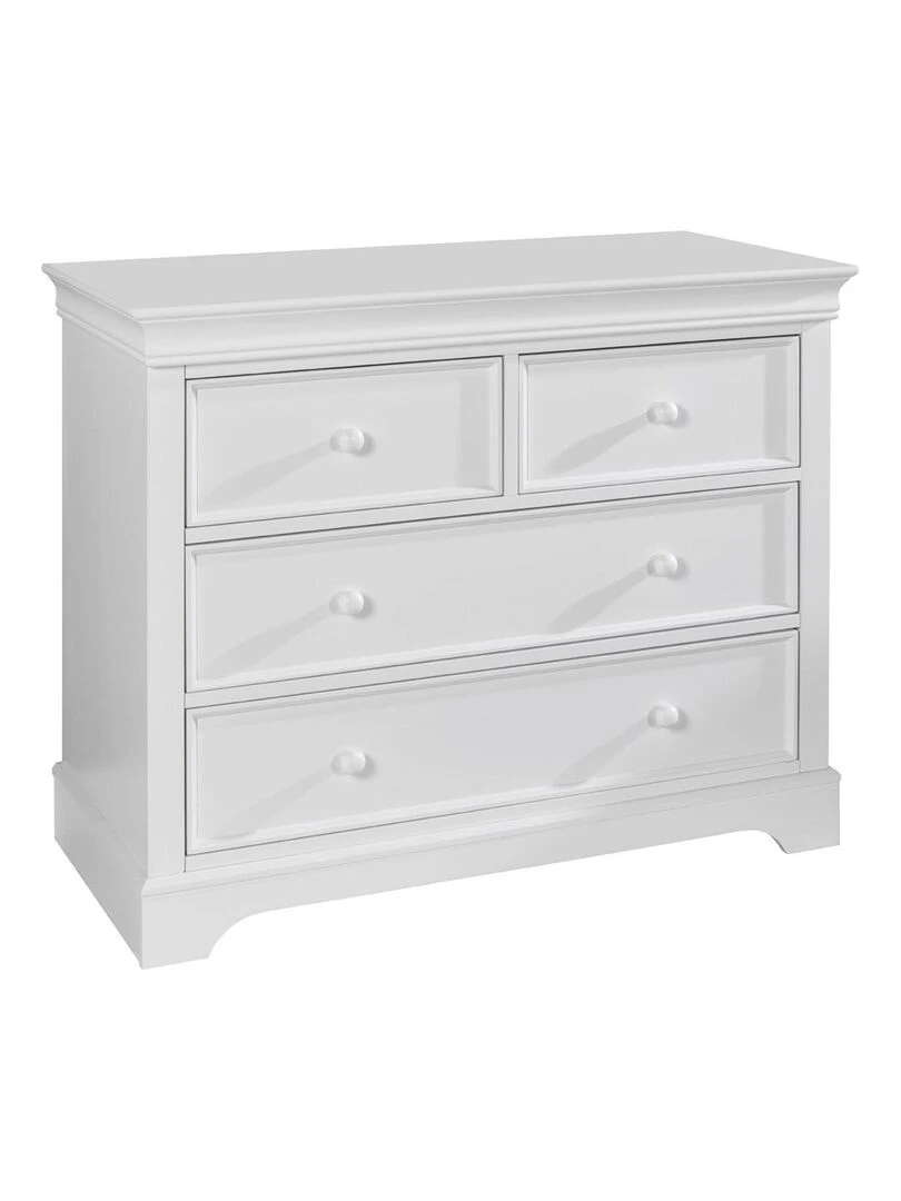 Commode 4 tiroirs Lila AKITEN RETAIL Blanc